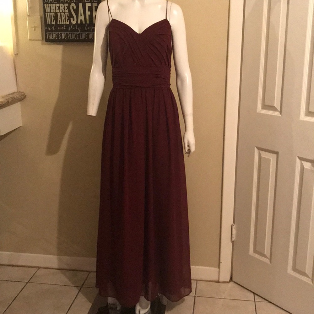 Formal spaghetti strap dress